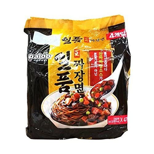 八道 パルド 一品ジャージャー麺 一品チャジャン麺 ４袋入り