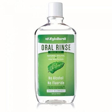 Xylitol Mouthwash Spearmint 16 oz by Xyloburst