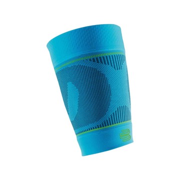 BAUERFEIND 專業運動大腿壓縮束套加長版-護具  保爾範 一雙入 29345723800-04 水藍螢光綠