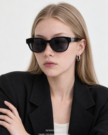 [NG品微瑕疵] 巴黎暮光墨鏡 / 黑色 / Paris Afterglow Sunglasses