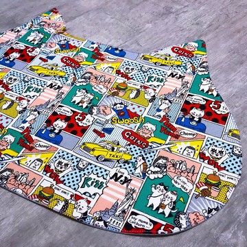 貓咪救地球 超人貓餐墊 貓咪日常