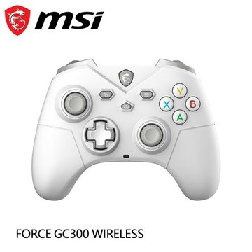 MSI 微星 FORCE GC300 WIRELESS 三模無線搖桿控制器 白