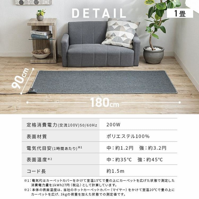 【未使用品】多機能ホットカーペット 1畳タイプ KOIZUMI（カバー1枚付き） 楽天市場】[在庫限り]コイズミ 電気カーペット 177x89cm 1畳相当