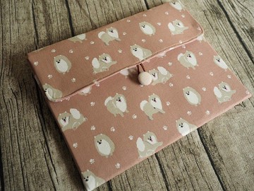 英國製作 粉紅松鼠狗狗 switch iPad 電腦保護套電腦包收納袋