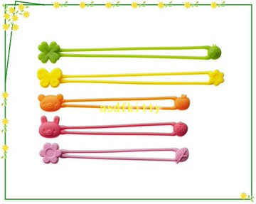 asdfkitty*日本msa 長型矽膠橡皮筋/束口環/便當盒綁帶/封口繩-綁購物袋.零食袋.綁頭髮-可微波可機洗-正版