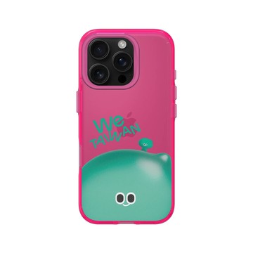 iPhone 16 Pro Clear 粉漾桃 - We TAIWAN : a-We Collection - Peek-a-Boo a-We