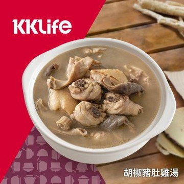 (任選)KKLife胡椒豬肚雞湯6-8人份(1200g/包;2包/盒)
