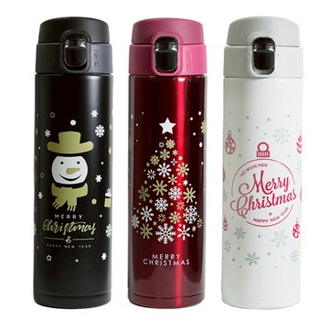 APEX｜304不鏽鋼彈蓋保溫杯450ml(3入組)