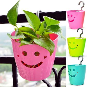 【將將好收納】馬卡龍微笑吊籃-小(3入組)