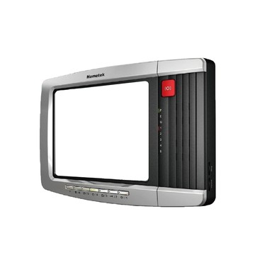 Hometek 帝網監視器 HA-8308 8吋 觸控式網路彩色影像保全室內機 智慧家庭主機 具五個防盜迴路
