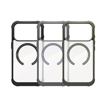 防摔磁吸殼 for iPhone 17 系列 iPhone 17 Air｜探索黑