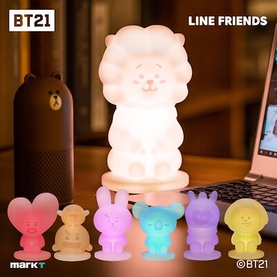 BT21】スマートランプ ムードライト 睡眠ライト 7種 BTS | LINE 