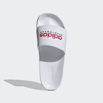 ADIDAS ADILETTE SHOWER 男女運動拖鞋-白-IE8944
