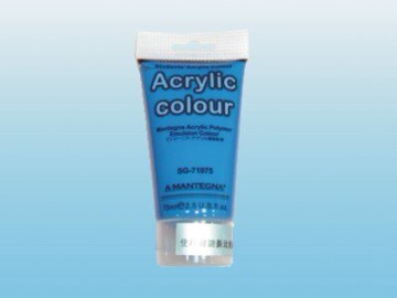 【萬事捷】4600-10 SG-501 壓克力水彩顏料(天藍) (12瓶/盒)【APP滿額下單10%點數(單一帳號最高5000點)】1/31止