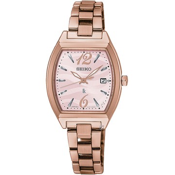 SEIKO精工LUKIA波光時尚太陽能腕錶 V137-0CE0V  SUT356J1