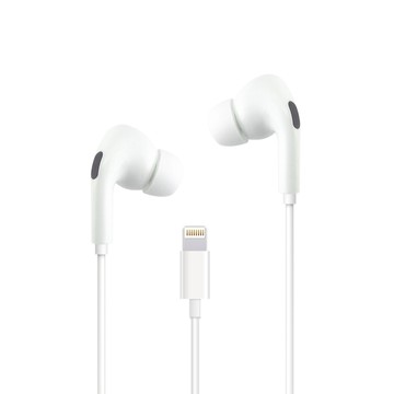JELLICO 夢幻系列Lightning接頭線控入耳式耳機/JEE-X12-WTL
