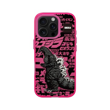 iPhone 16 Pro Clear 粉漾桃 - 哥吉拉 Godzilla - 哥吉拉大時代