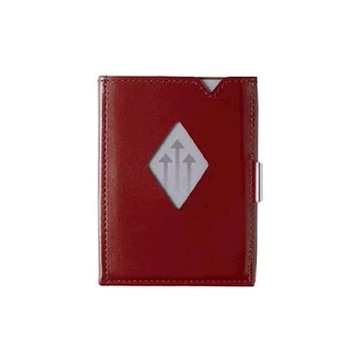 【哇哇蛙】EXENTRI 紳士皮夾/經典款/朱紅色 鈔票夾 皮包 卡夾 錢包 零錢包  零錢袋