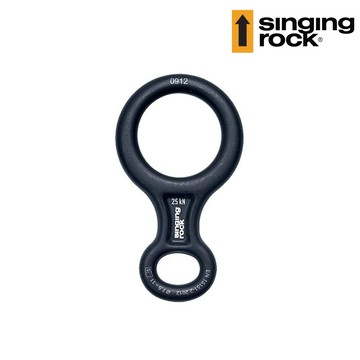 Singing Rock 8字環25kN K6021BB 黑色