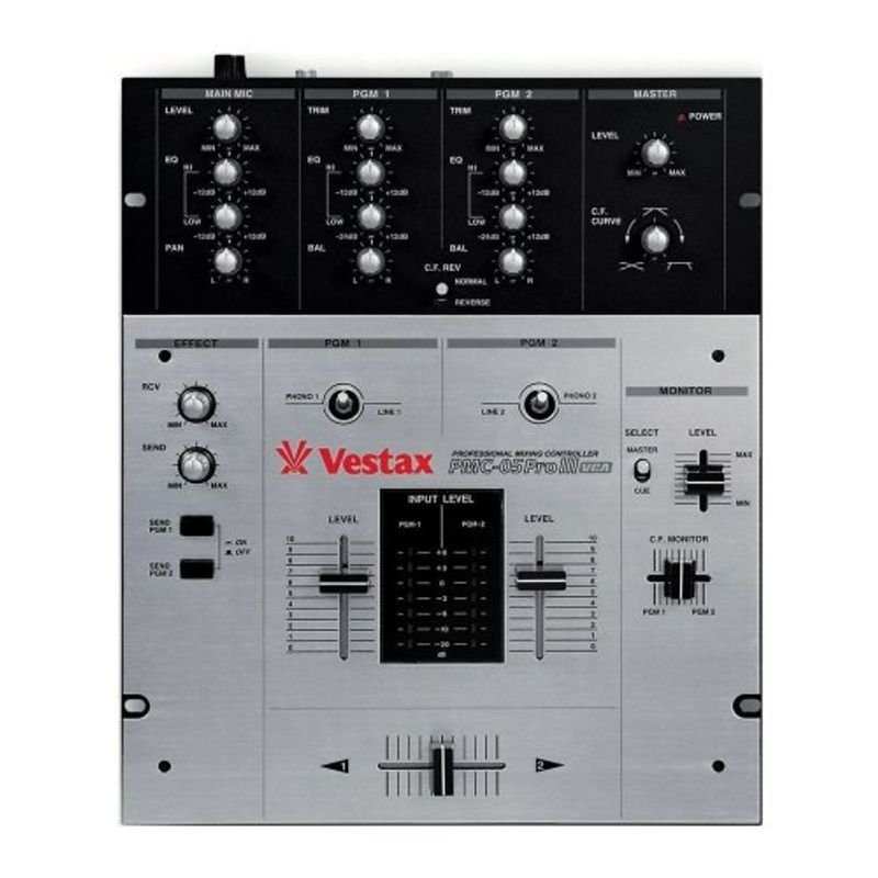 Vestax DJミキサー PMC-05PRO3 VCA エフェクトセンド リターン機能搭載