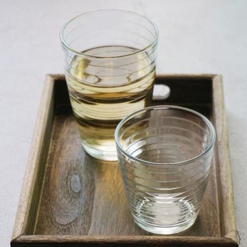 北歐螺旋紋理水杯果汁牛奶蘇打水餐吧家用ins網紅進口無鉛玻璃杯