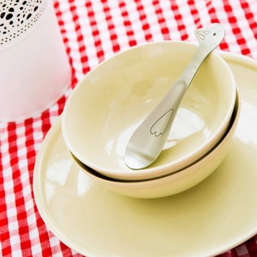 zakka不銹鋼 動物湯勺 兒童湯匙 攪拌匙 創意餐具