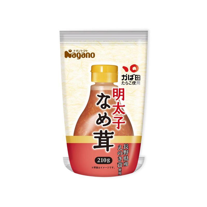 ナガノトマト 明太子なめ茸ボトル入り 210g×5本