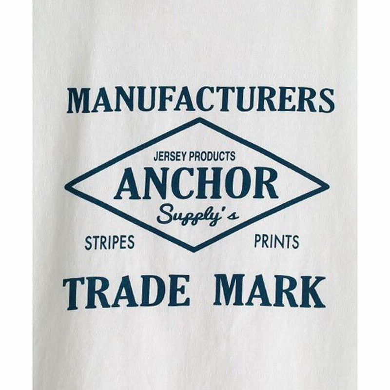 Harriss / ハリス ANCHORプリントTシャツ | LINEブランドカタログ