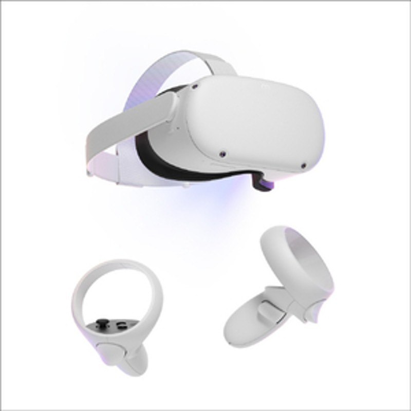 Meta VRヘッドセット Quest 2 GB ライトグレイ    LINE