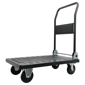 貨物手推車 300KG靜音塑鋼手推車 5"煞車輪款 HS750A