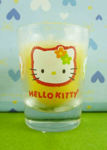 【震撼精品百貨】Hello Kitty 凱蒂貓~蠟燭~黃【共1款】