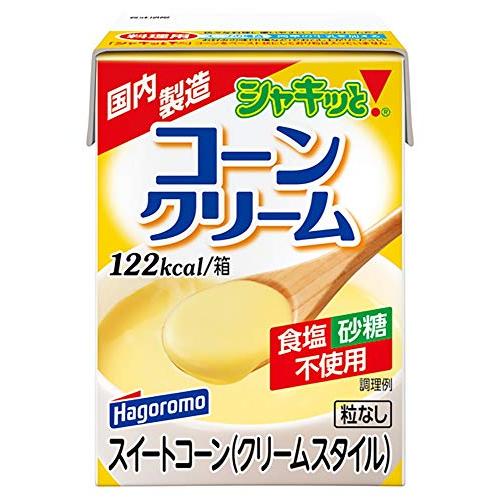 はごろも シャキッと! コーンクリーム (紙パック) 190g?(2569)?×6個