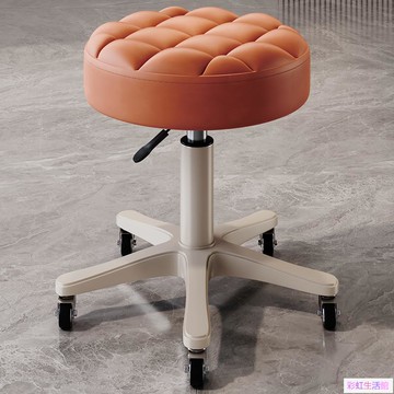 萬向滑輪矮凳旋轉升降大工椅理發店美甲凳酒吧凳美容院專用圓凳子