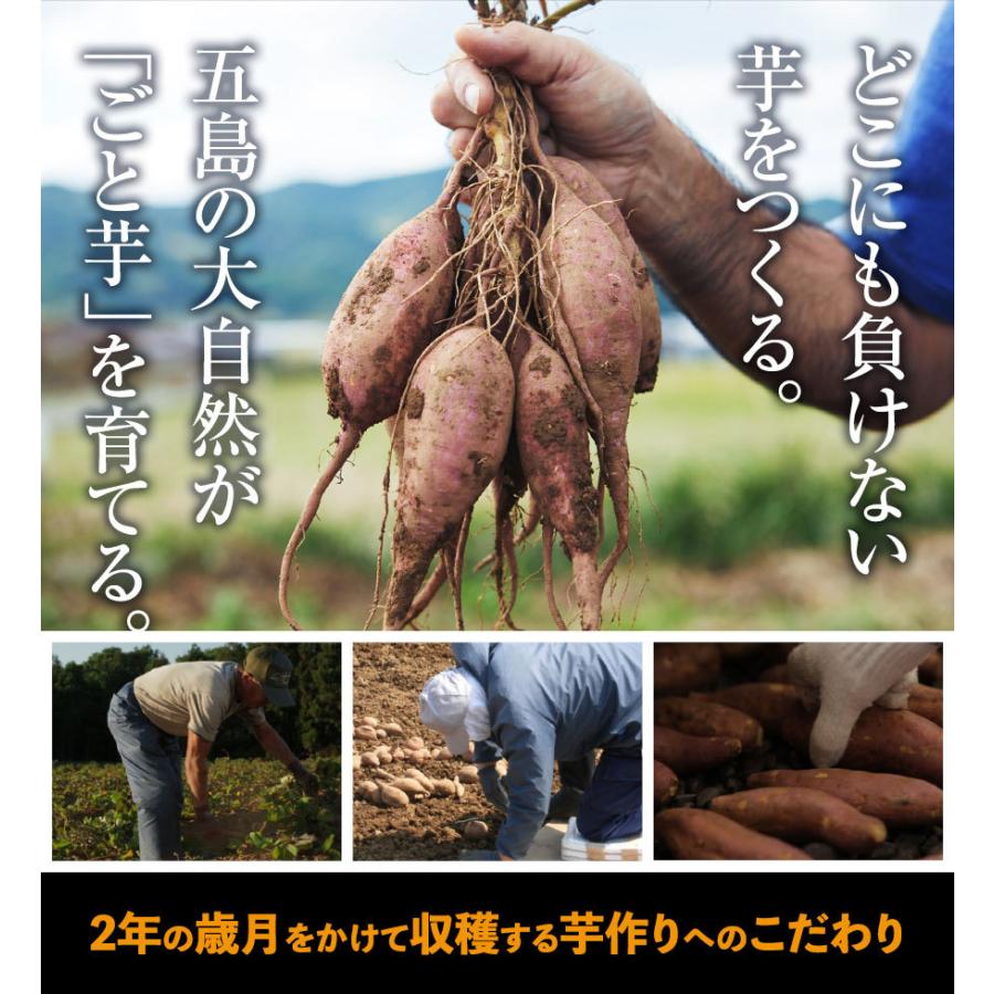 ごと焼ごと芋(300g×6袋)合計1.8kg 無添加 冷凍焼き芋 さつまいも 焼き芋(やきいも) 長崎県五島産 お取り寄せ