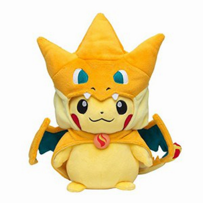 ポケモンセンターオリジナル ぬいぐるみ メガリザードンyのポンチョを着た 未使用品 通販 Lineポイント最大1 0 Get Lineショッピング