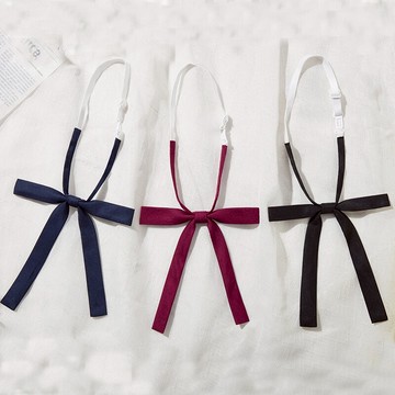 領結 女 小香風職業飄帶蝴蝶結領花韓版布藝英倫學院襯衣配飾