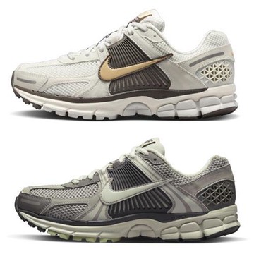 Nike 慢跑鞋 休閒鞋 女鞋 Zoom Vomero 5 米咖/灰【運動世界】HM9657-001/FB8825-001