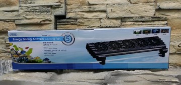 【西高地水族坊】台灣ISTA伊士達 節能冷卻排扇(五扇) 風扇