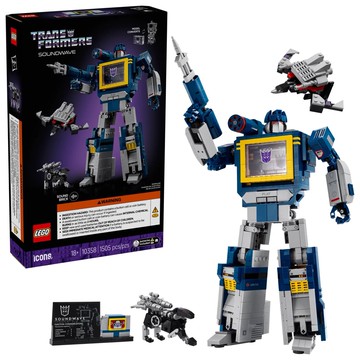【必買站】樂高 LEGO 10358 Transformers：音波 樂高® Icons系列