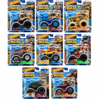 ホットウィール モンスタートラック 1:64 アソート987D (8個入り