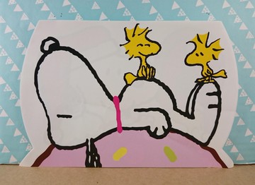 【震撼精品百貨】史奴比Peanuts Snoopy ~超大卡片_塔克