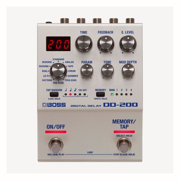 BOSS DD-200 Digital Delay 延遲效果器 單顆 電吉他效果器