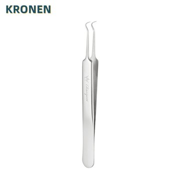KRONEN 優質皇冠粉刺夾 (勾) X-004 /痘痘清潔工具 【官方旗艦館】