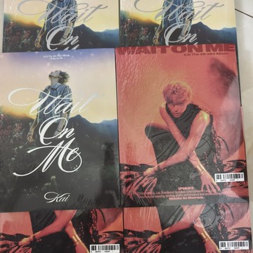 ⭐韓國代購正版預售⭐【國內】EXO KAI 金鐘仁未拆 迷你4輯 Wait On Me 官方正版