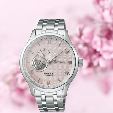SEIKO 精工 Presage 日式庭園開芯機械錶 男錶 手錶-41mm_4R39-00W0F.SSA465J1_SK043