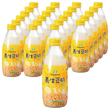 羅東鎮農會 養生豆奶 非基因改造黃豆 特級砂糖 24瓶  245ml