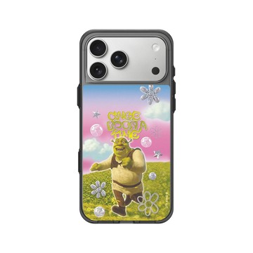 iPhone 17 Pro Max Clear (相機按鈕) 酷墨灰 - Shrek - 綠巨人史瑞克