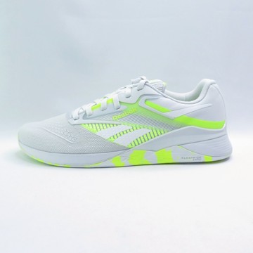 REEBOK NANO X4 100204675 男 訓練鞋 多功能 健身 重量訓練 灰白亮黃【iSport愛運動】