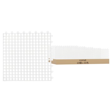 comet Home拼圖型防滑墊  29.5 x 29.5 x 1cm  白色  10個