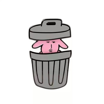 (研達 YENDAR) 粉紅兔子金屬抽拉冰箱貼